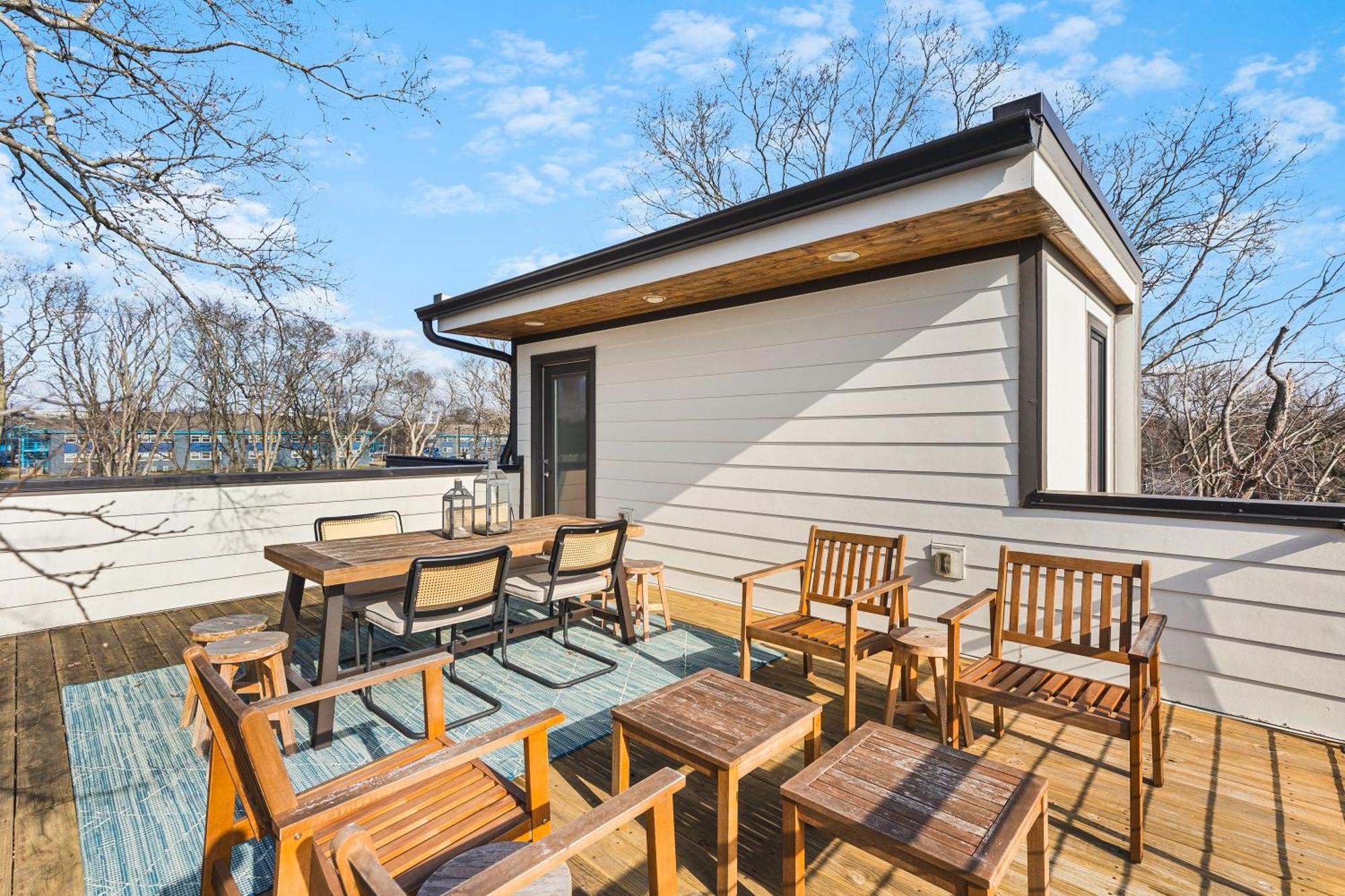 Modern Luxury Rooftop Deck, 3 Mi To Downtown Nashville Bagian luar foto